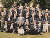Full band group photograph