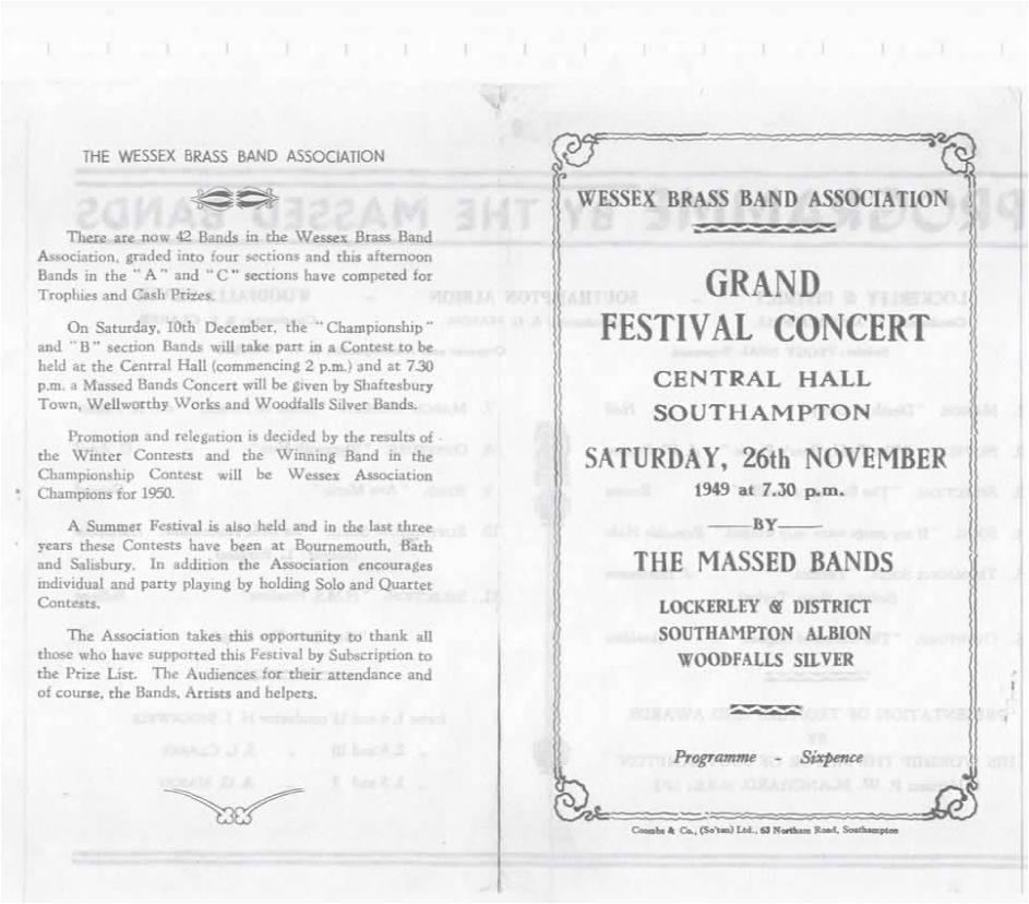 Oompah Oompah! Silver Anniversary — 100 Years for the Band