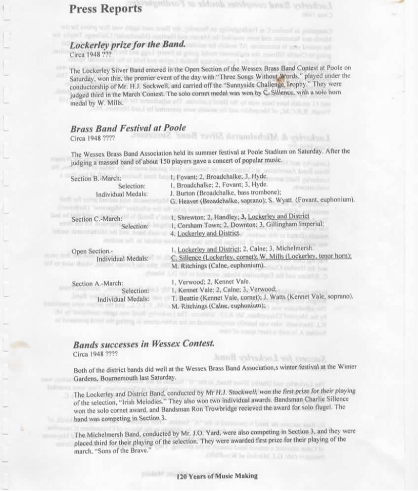 The Star — 125th Anniversary Programme & John Wilkins Musical Director